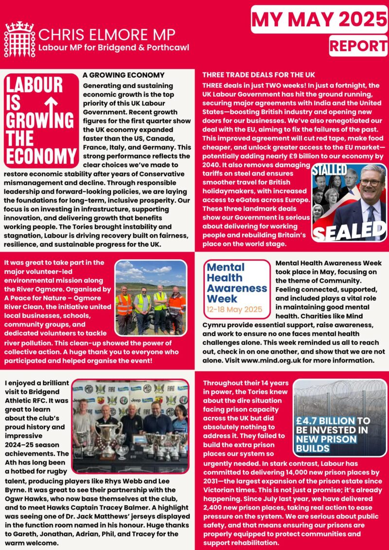 May 2025 Monthly Report Page 2