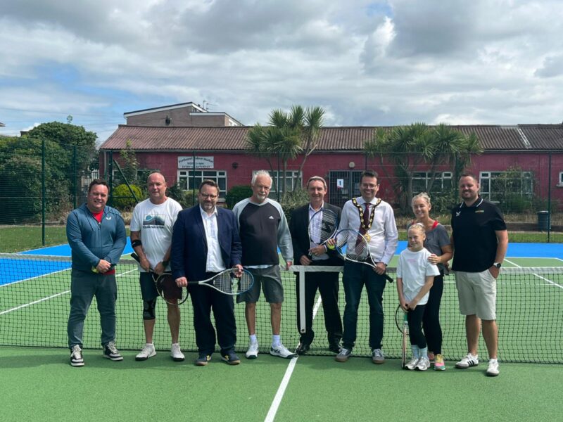 Griffin Park Tennis Courts, Porthcawl.
