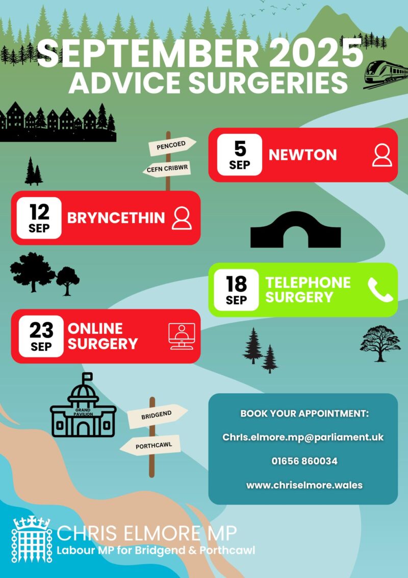 Advice Surgeries September 2025