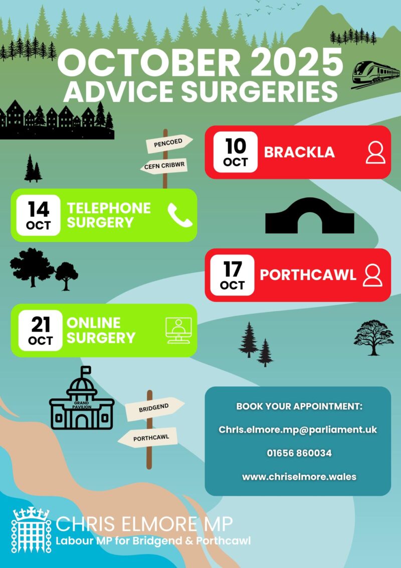 Advice Surgeries October 2025