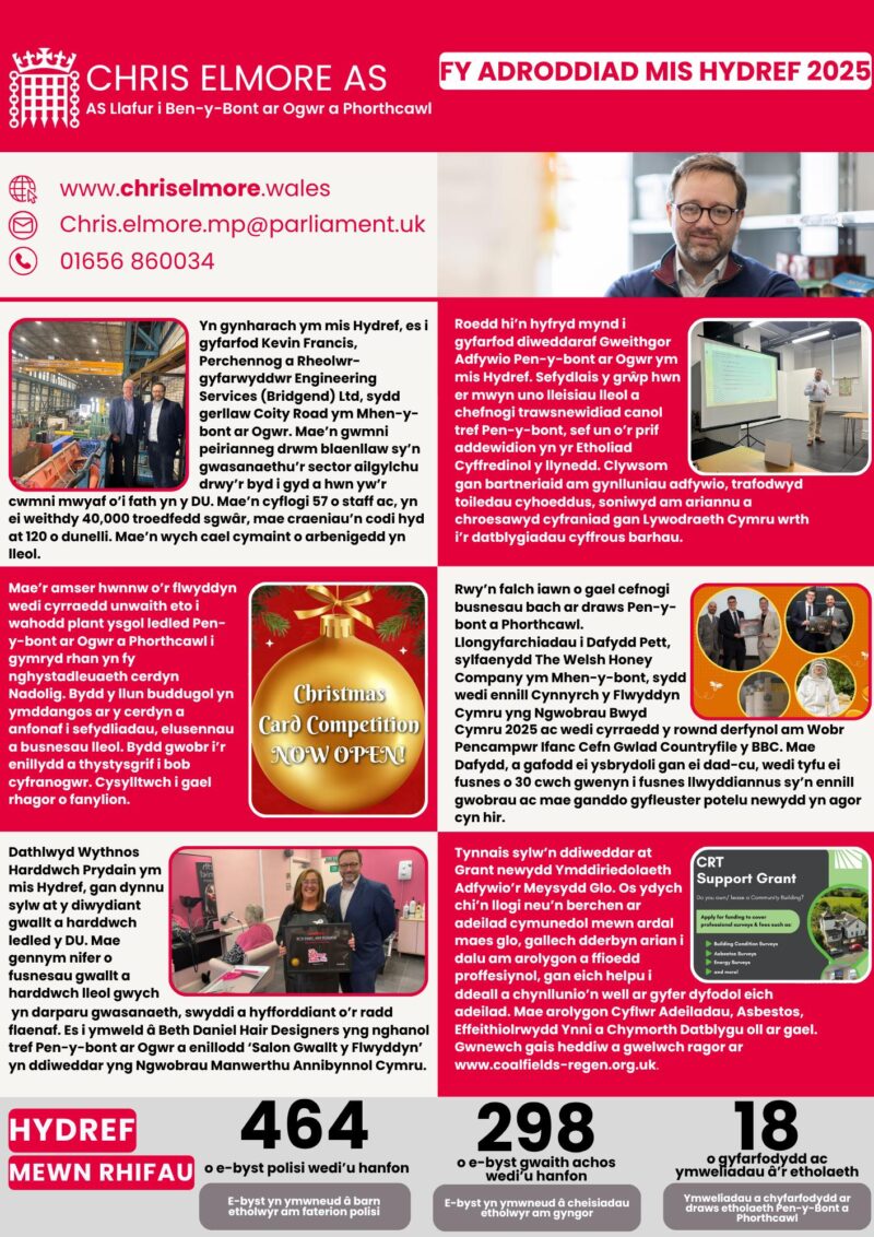 October Report Page 2 (Welsh)