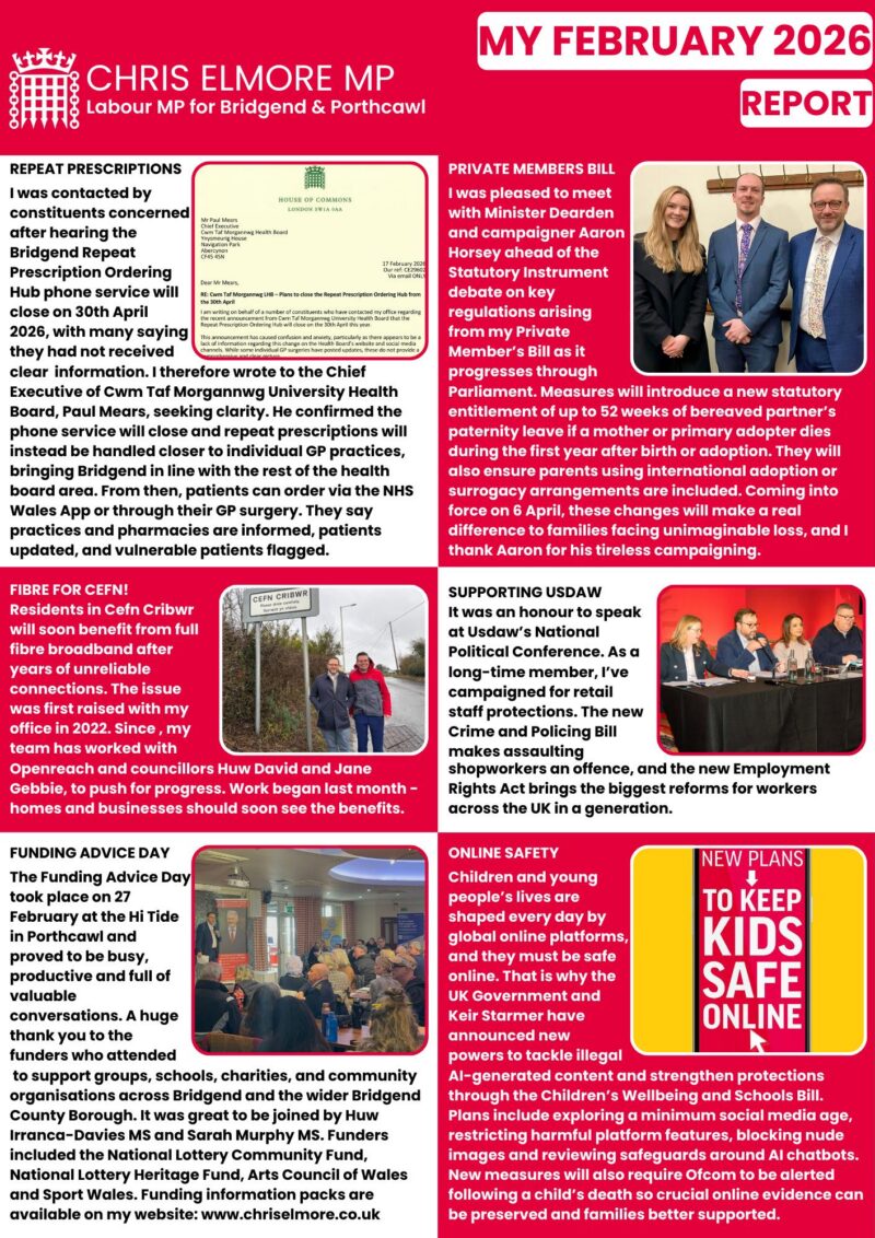 February Report Page 1