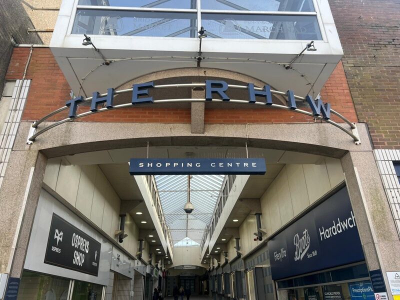 The Rhiw Shopping Centre, Bridgend