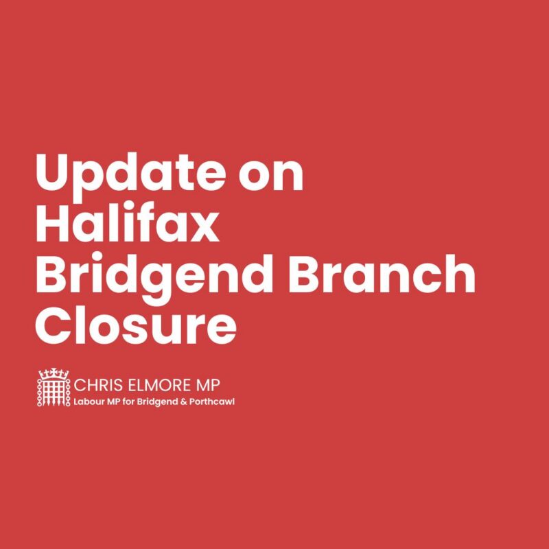 Update on Halifax Bridgend Branch Closure 