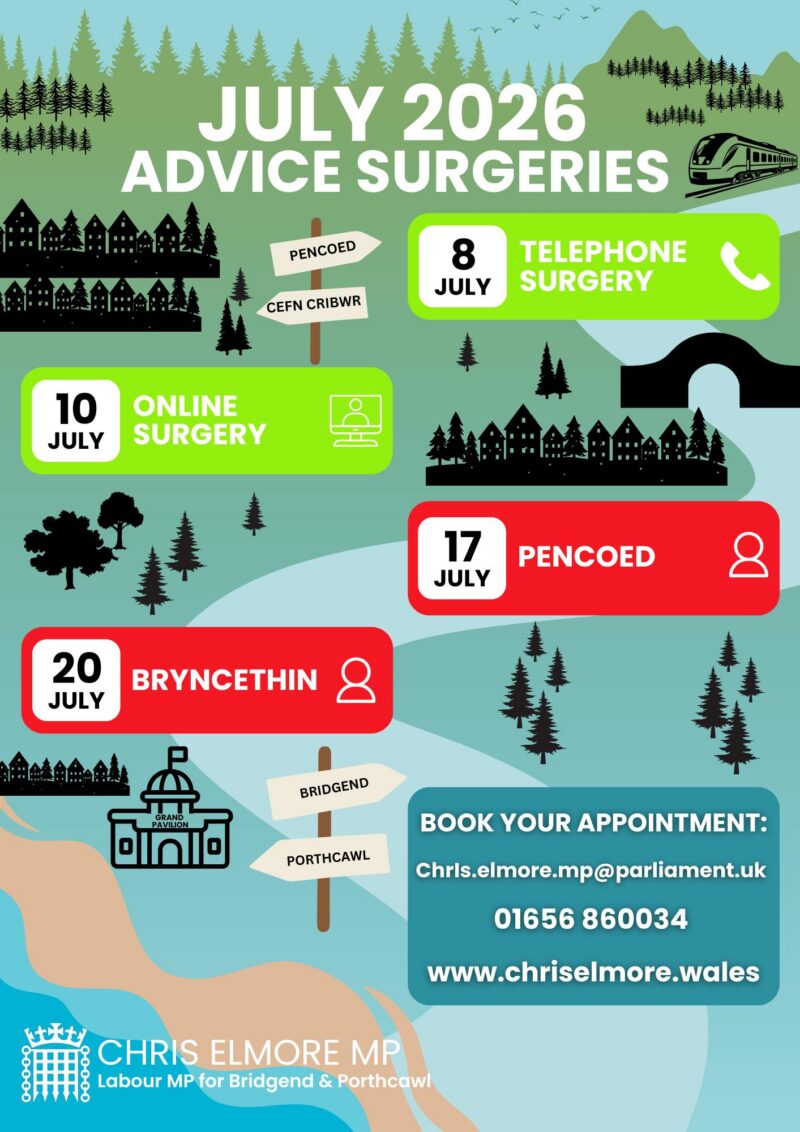 Advice Surgeries July 2026