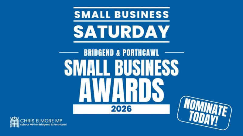 Bridgend & Porthcawl Small Business Awards - Scroll down for more information...