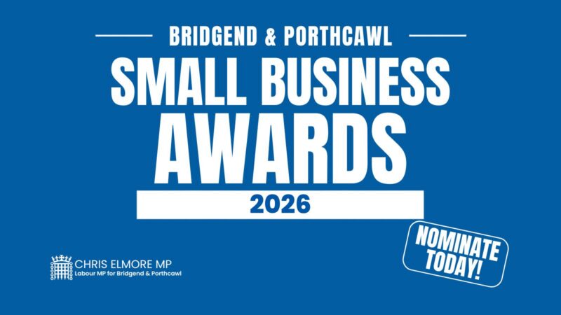 Bridgend & Porthcawl Small Business Awards 2026