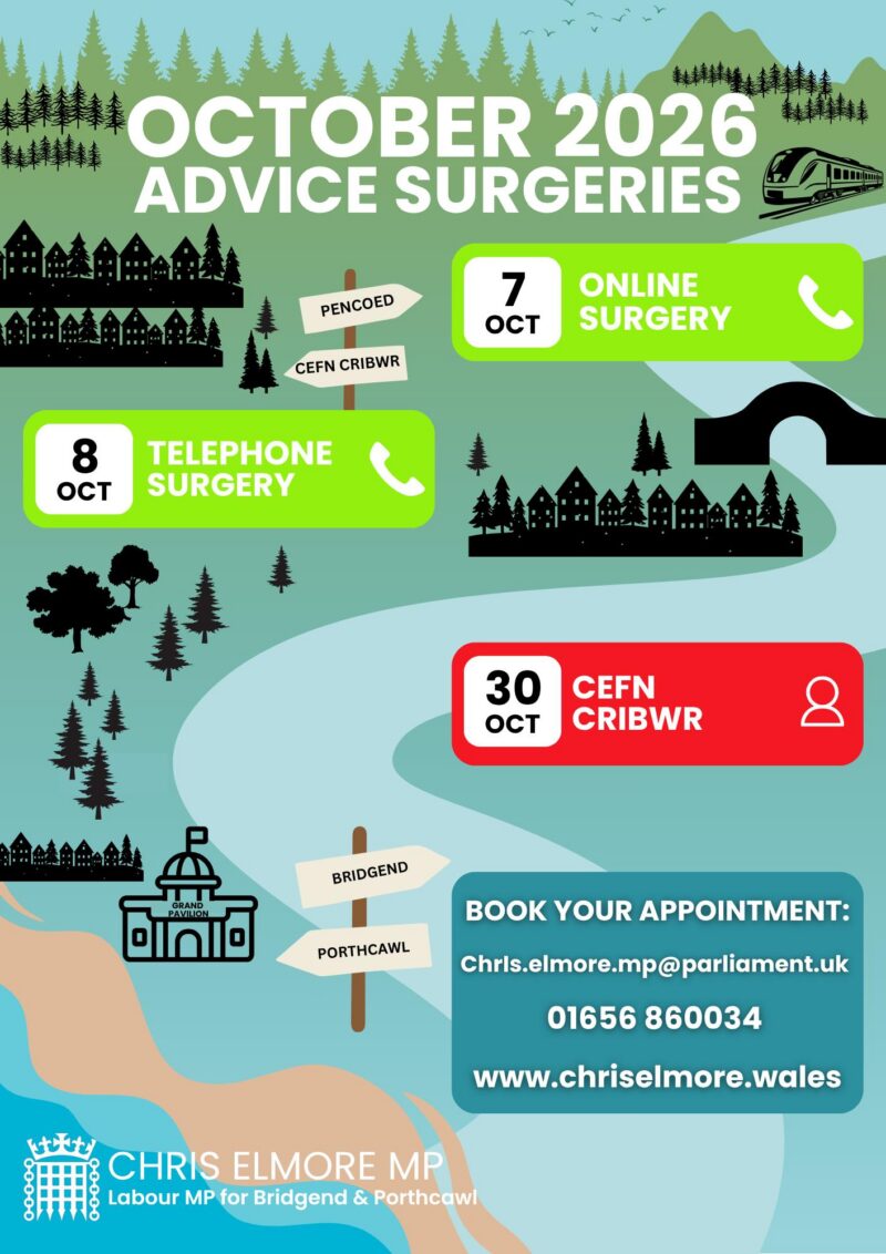 Advice Surgeries October 2026