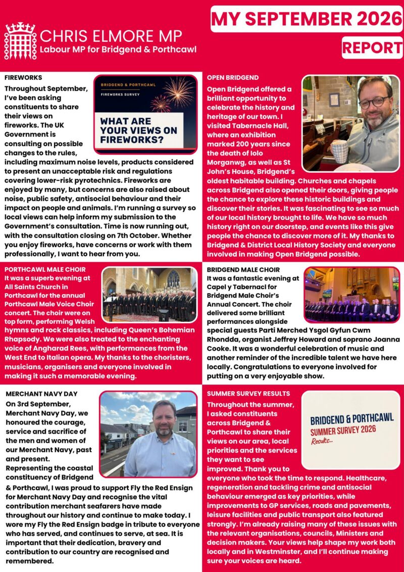 September Report Page 2